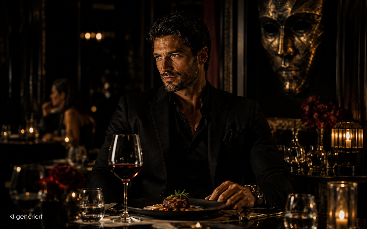 Eleganz mit dunkler Seite.