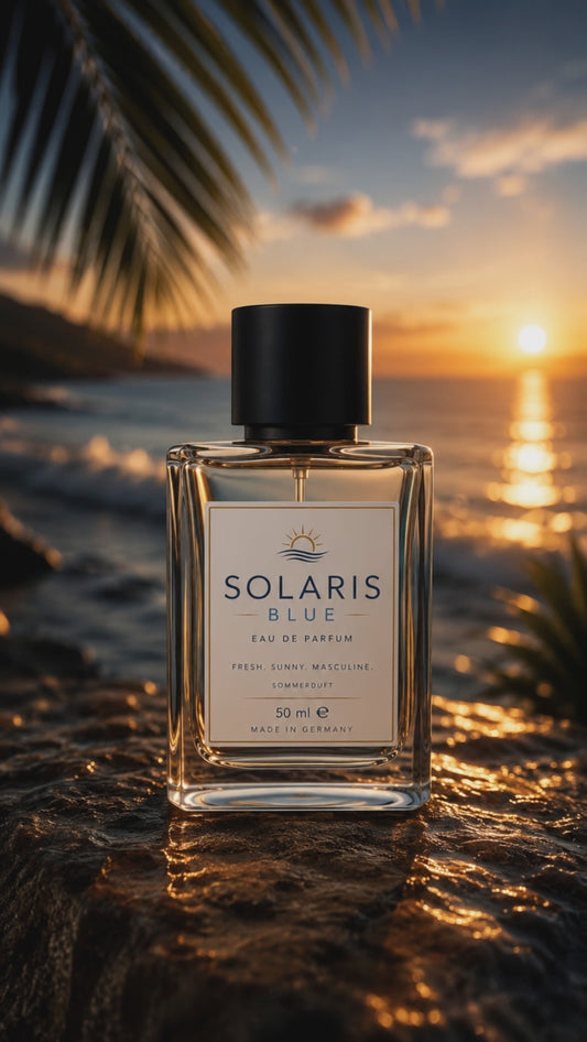 SOLARIS BLUE Eau de Parfum für Herren | Frischer Sommerduft